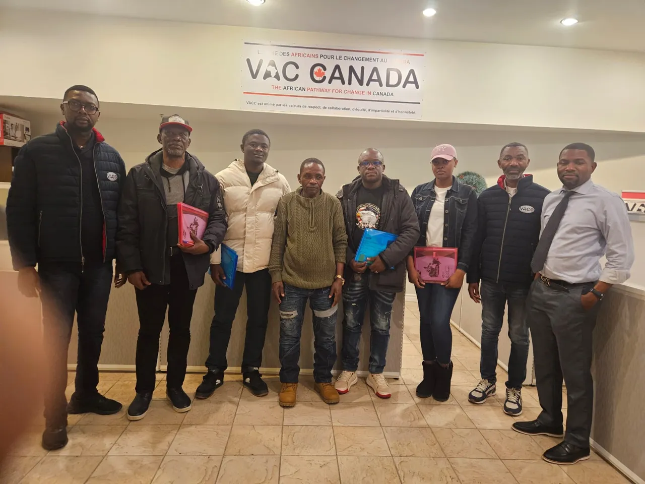 Activité dans les locaux de la VACC