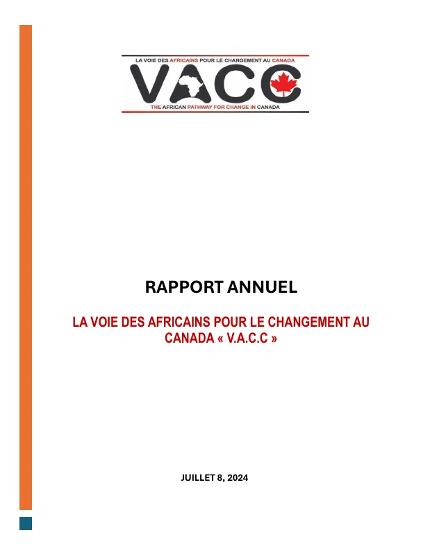 Couverture du rapport annuel 2023